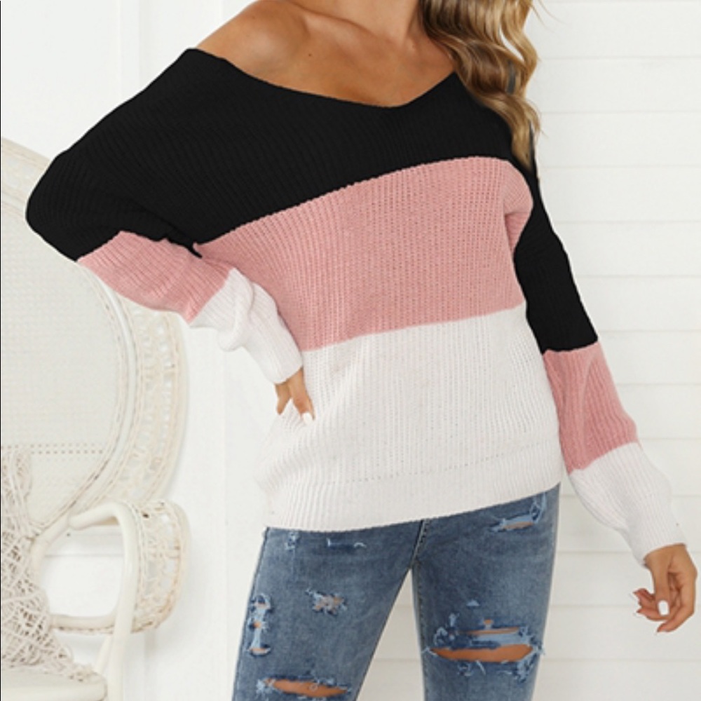 🌟Sale🌟Twist Back Sweater - Picture 3 of 3